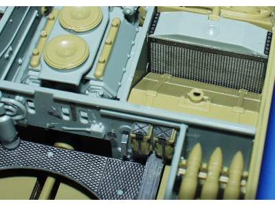  Tiger I Ausf. E interior 1/35 - Academy Minicraft - blaszki - zdjęcie 7