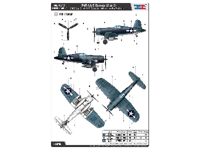 F4u-1a/2 Corsair (2 In 1) - zdjęcie 4