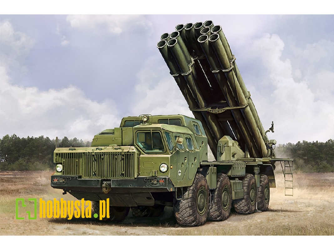 Russian 9a52-2 Smerch-m Multiple Rocket Launcher Of Rszo 9k58 Sm - zdjęcie 1