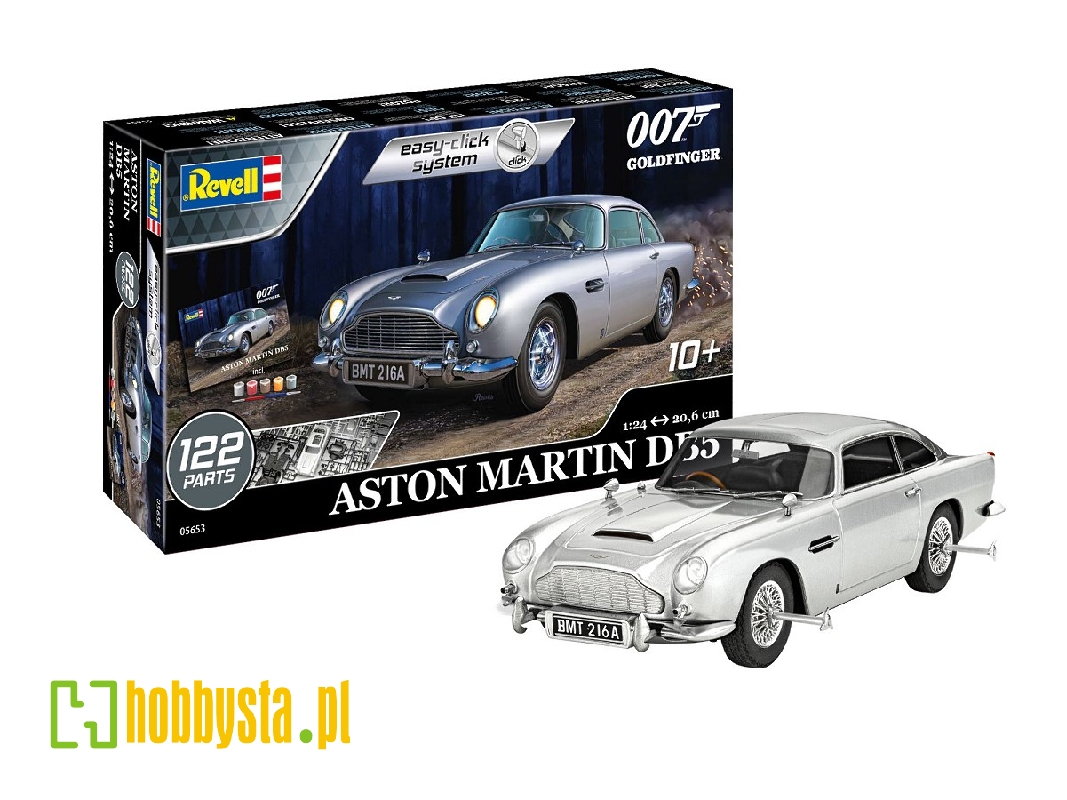Aston Martin DB5 – James Bond 007 Goldfinger - zestaw podarunkowy - zdjęcie 1 Aston Martin DB5 – James Bond 007 Goldfinger - zestaw podarunkowy - zdjęcie 1