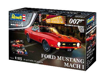 Ford Mustang Mach 1 - James Bond 007 - Diamonds Are Forever - zestaw podarunkowy - zdjęcie 7