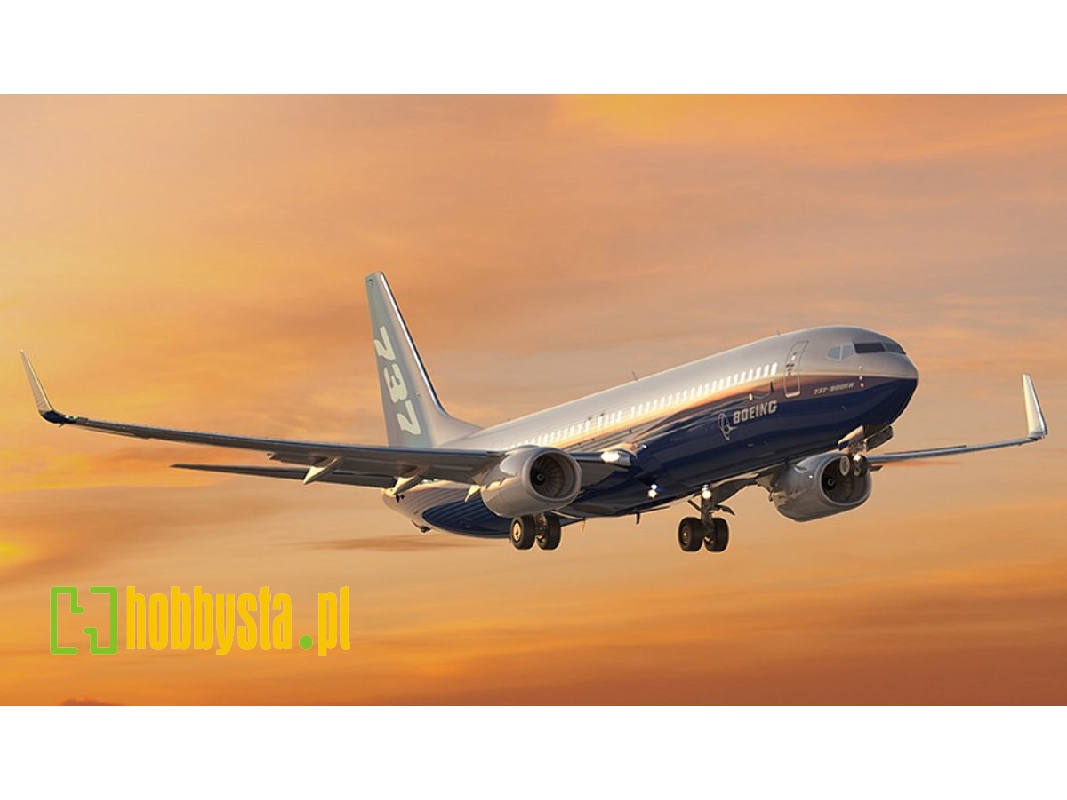 Boeing 737-800 - zestaw podarunkowy - zdjęcie 1 Boeing 737-800 - zestaw podarunkowy - zdjęcie 1