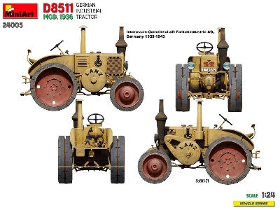 German Industrial Tractor  D8511 Mod. 1936 - zdjęcie 11