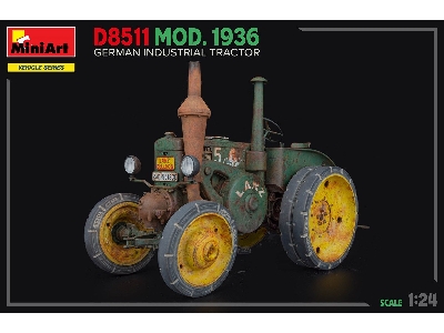 German Industrial Tractor  D8511 Mod. 1936 - zdjęcie 14