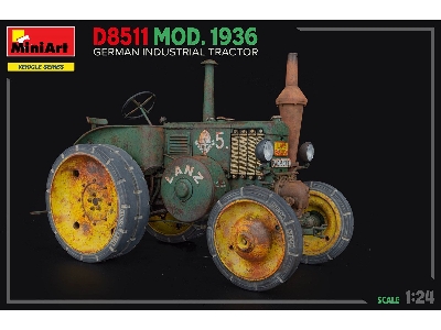 German Industrial Tractor  D8511 Mod. 1936 - zdjęcie 15