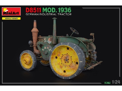 German Industrial Tractor  D8511 Mod. 1936 - zdjęcie 16