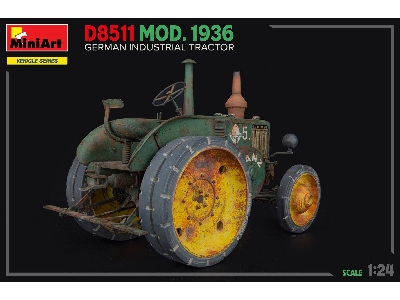 German Industrial Tractor  D8511 Mod. 1936 - zdjęcie 17