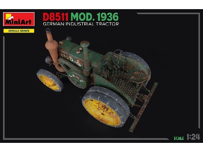 German Industrial Tractor  D8511 Mod. 1936 - zdjęcie 20