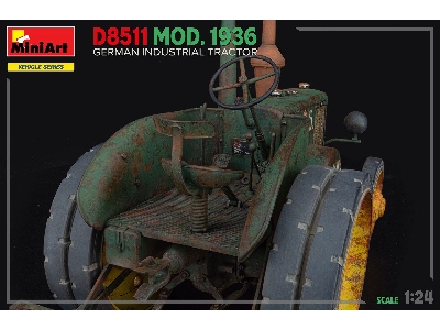 German Industrial Tractor  D8511 Mod. 1936 - zdjęcie 22