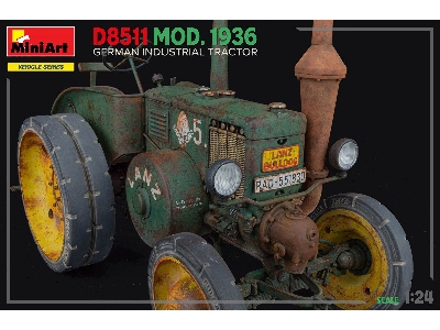 German Industrial Tractor  D8511 Mod. 1936 - zdjęcie 23