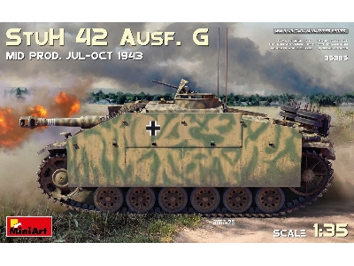 Stuh 42 Ausf. G  Mid Prod. Jul-oct 1943 - zdjęcie 1