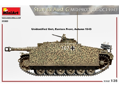 Stuh 42 Ausf. G  Mid Prod. Jul-oct 1943 - zdjęcie 5