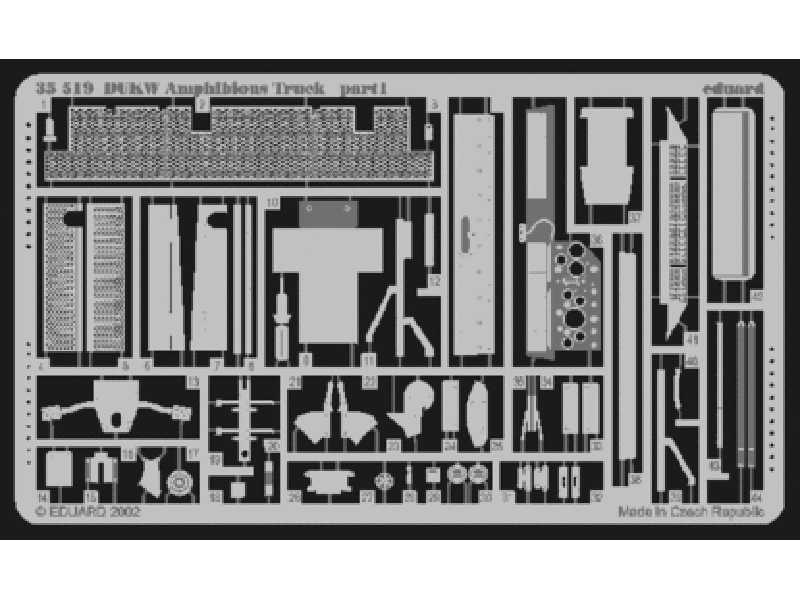  Tiger I Mid.  Production exterior 1/35 - Academy Minicraft - bl - zdjęcie 1