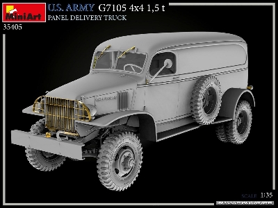 U.S. Army G7105 4х4 1,5 T Panel Delivery Truck - zdjęcie 5