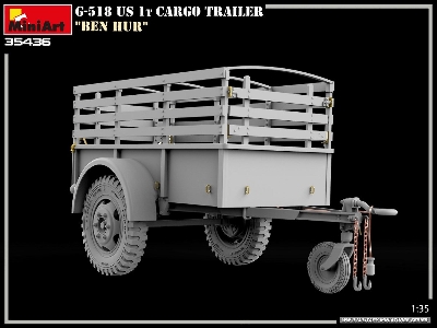 G-518 Us 1t Cargo Trailer &#8220;ben Hur" - zdjęcie 4