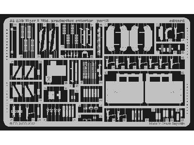  Tiger I Mid.  Production exterior 1/35 - Academy Minicraft - bl - zdjęcie 3