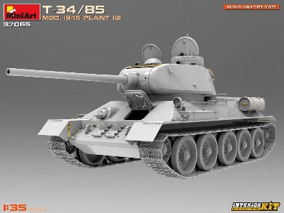 T-34/85 Mod. 1945. Plant 112. Interior Kit - zdjęcie 1