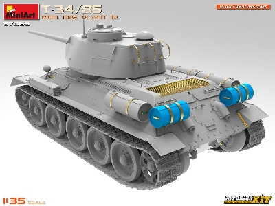 T-34/85 Mod. 1945. Plant 112. Interior Kit - zdjęcie 6