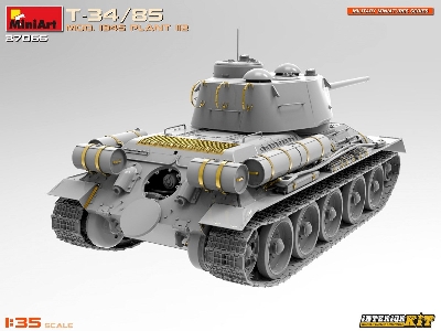 T-34/85 Mod. 1945. Plant 112. Interior Kit - zdjęcie 7