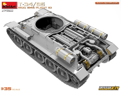 T-34/85 Mod. 1945. Plant 112. Interior Kit - zdjęcie 10