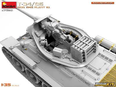 T-34/85 Mod. 1945. Plant 112. Interior Kit - zdjęcie 17