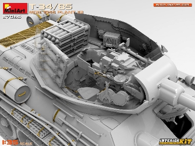 T-34/85 Mod. 1945. Plant 112. Interior Kit - zdjęcie 21