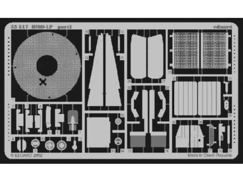 Tiger I Mid. Production interior 1/35 - Academy Minicraft - bl - zdjęcie 1 Tiger I Mid. Production interior 1/35 - Academy Minicraft - bl - zdjęcie 1