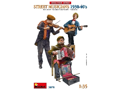 Street Musicians 1930-40&#8217;s - zdjęcie 1
