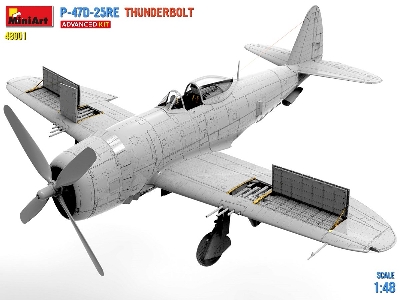 P-47d-25re Thunderbolt. Advanced Kit - zdjęcie 1