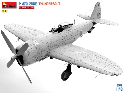 P-47d-25re Thunderbolt. Advanced Kit - zdjęcie 2