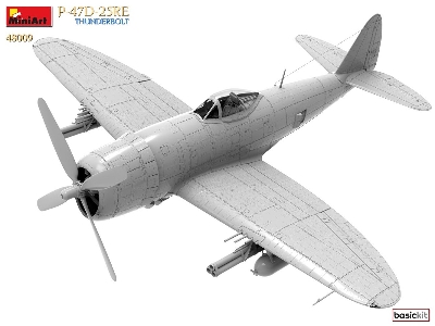 P-47d-25re Thunderbolt. Basic Kit - zdjęcie 1