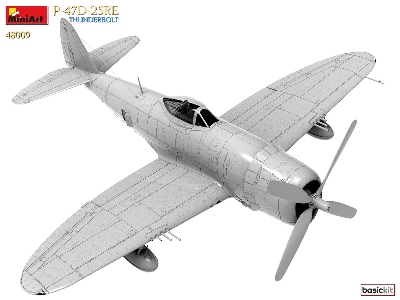 P-47d-25re Thunderbolt. Basic Kit - zdjęcie 2