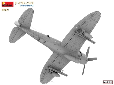 P-47d-25re Thunderbolt. Basic Kit - zdjęcie 4