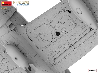 P-47d-25re Thunderbolt. Basic Kit - zdjęcie 14