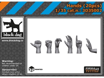 Hands (20pcs) - zdjęcie 1