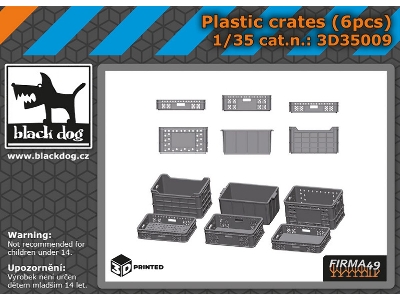 Plastic Crates (6pcs) - zdjęcie 1
