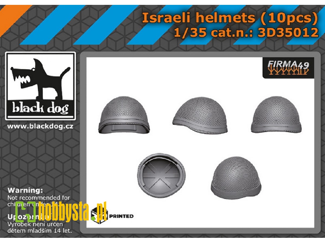 Israeli Helmets (10pcs) - zdjęcie 1