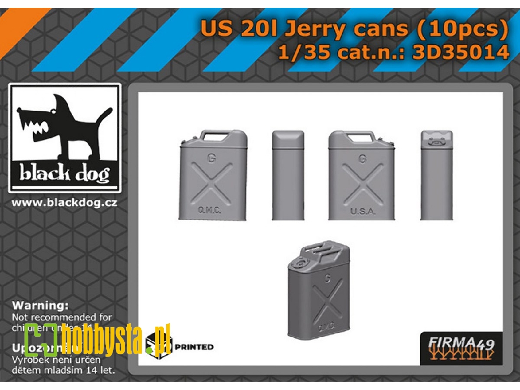 Us 20l Jerry Cans (10pcs) - zdjęcie 1