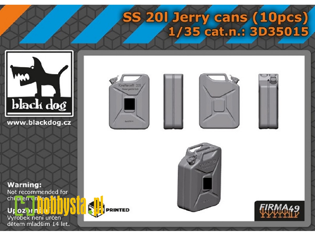 Ss 20l Jerry Cans (10pcs) - zdjęcie 1 Ss 20l Jerry Cans (10pcs) - zdjęcie 1