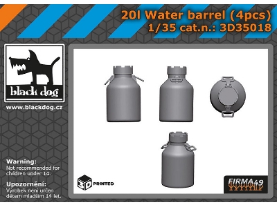 20l Water Barrel (4pcs) - zdjęcie 1