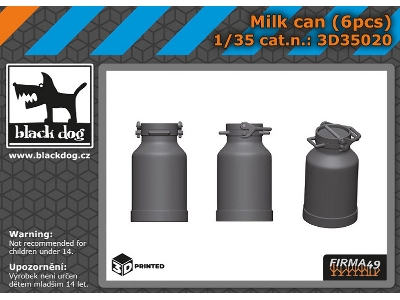 Milk Can (6pcs) - zdjęcie 1