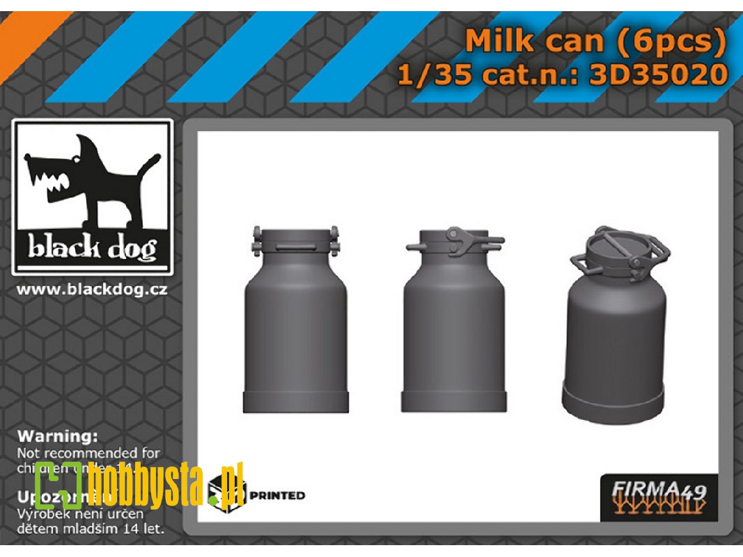 Milk Can (6pcs) - zdjęcie 1 Milk Can (6pcs) - zdjęcie 1