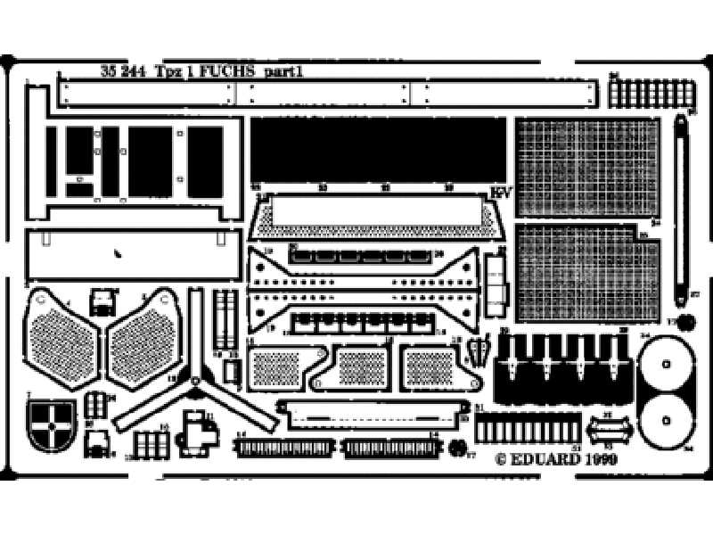  Tpz.1 Fuchs 1/35 - Revell - blaszki - zdjęcie 1