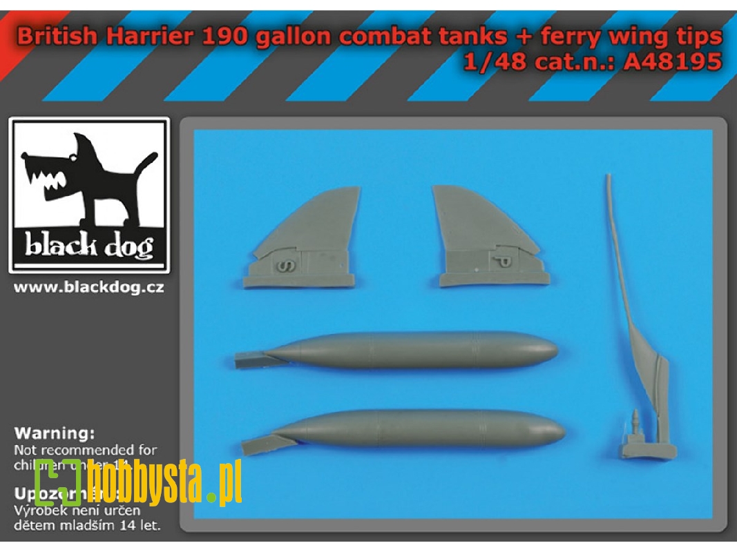 British Harrier 190 Gallon Combat Tanks And Ferry Wing Tips - zdjęcie 1 British Harrier 190 Gallon Combat Tanks And Ferry Wing Tips - zdjęcie 1