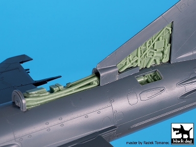 Mig 21mf Spine, Tail And Engine For Eduard - zdjęcie 6