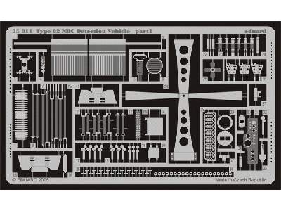  Type 82 NBC Detection Vehicle 1/35 - Trumpeter - blaszki - zdjęcie 2