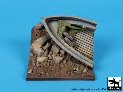 Destroyed Boat Base (60mm X 60mm) - zdjęcie 2