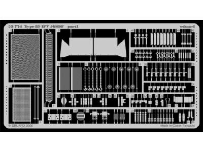  Type 89 IFV JGSDF 1/35 - Trumpeter - blaszki - zdjęcie 1