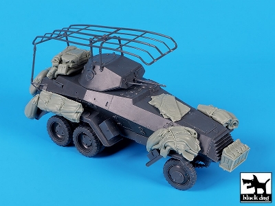 Sd.Kfz 232 Accessories Set For Italeri - zdjęcie 4