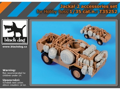 Jackal 2 Accessories Set For Hobby Boss - zdjęcie 1